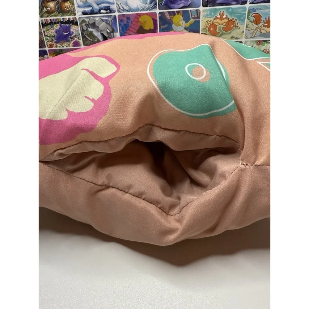 Disney Pixar Toy Story Lotso Bear Throw Pillow Hand Warmer Cushion Pink 13x13